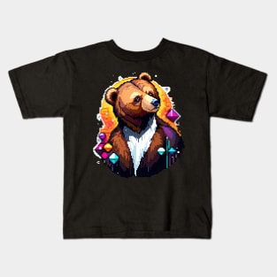 Handsome Bear Kids T-Shirt